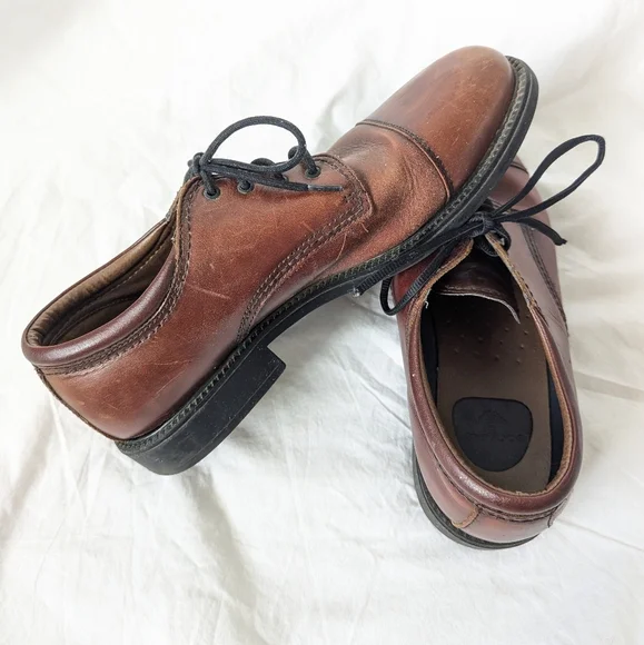 Dockers Gordon Oxford Classic Leather Casual Loafer, Mens Shoe Size 12 WIDE Fit - Picture 9 of 13